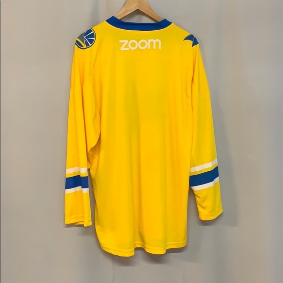 San Jose Sharks golden state warriors jersey M/XL - Picture 3 of 8
